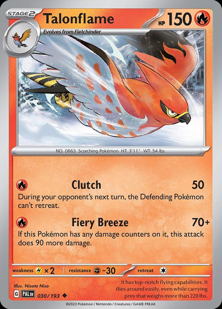 Talonflame - Paldea Evolved