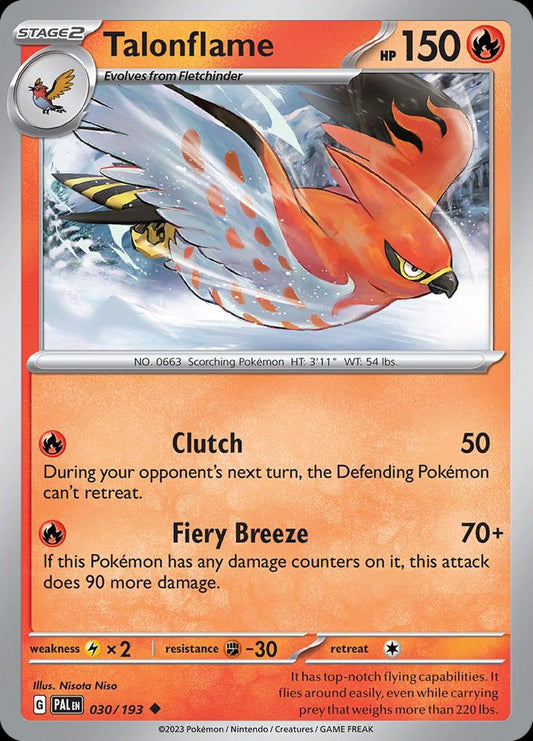 Talonflame - Paldea Evolved