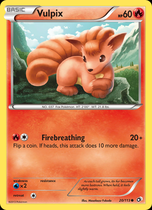 Vulpix - Legendary Treasures