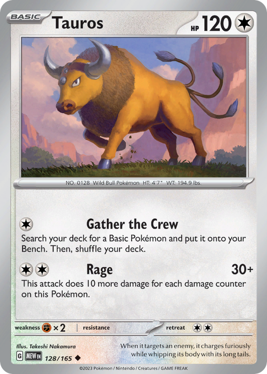 Tauros - Scarlet & Violet 151