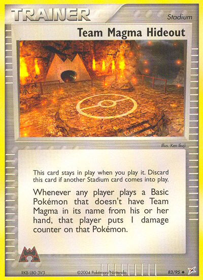 Team Magma Hideout - EX Team Magma vs Team Aqua