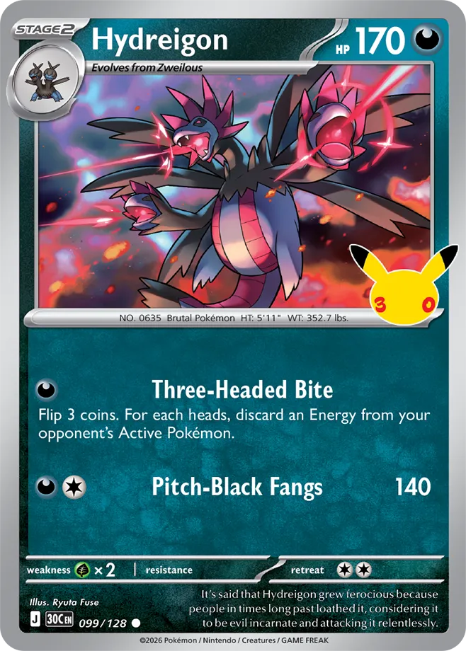 Hydreigon - 30th Celebration