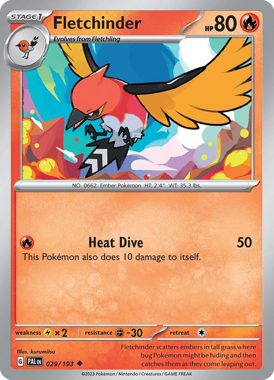 Fletchinder - Paldea Evolved