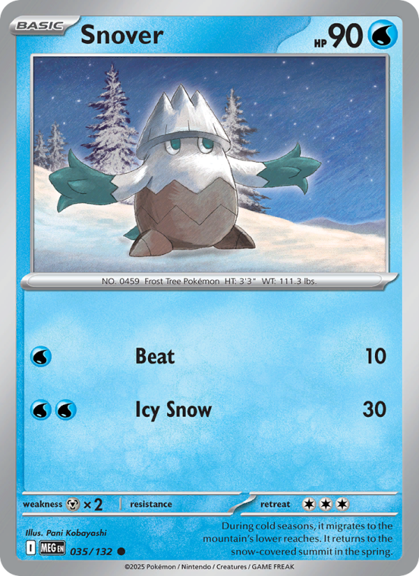 Snover - Mega Evolution