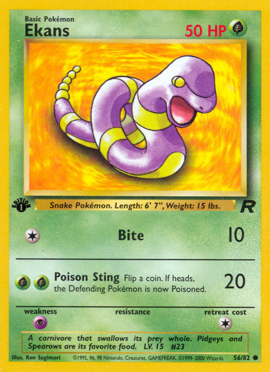 Ekans - Team Rocket