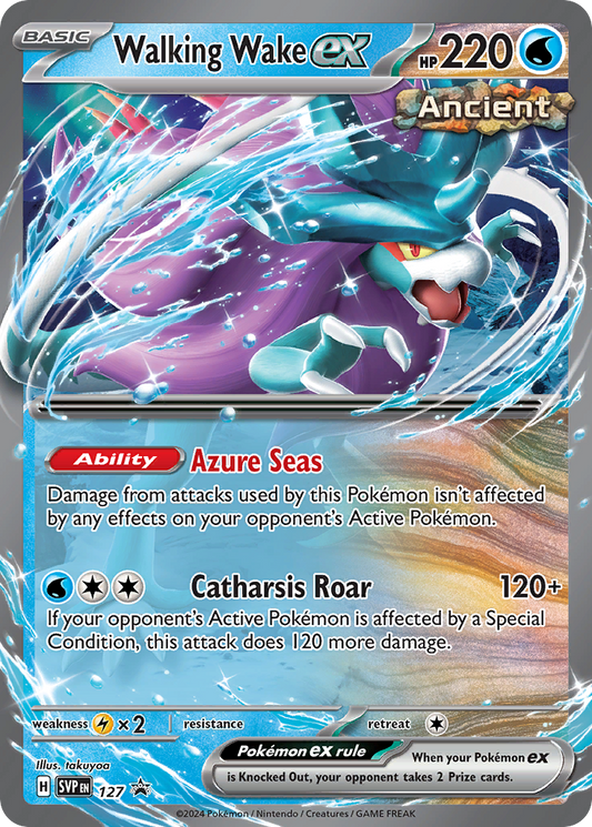 Walking Wake ex - Scarlet & Violet Promos
