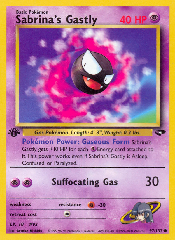 Sabrina's Gastly - Gym Challenge