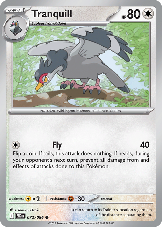 Tranquill - Black Bolt