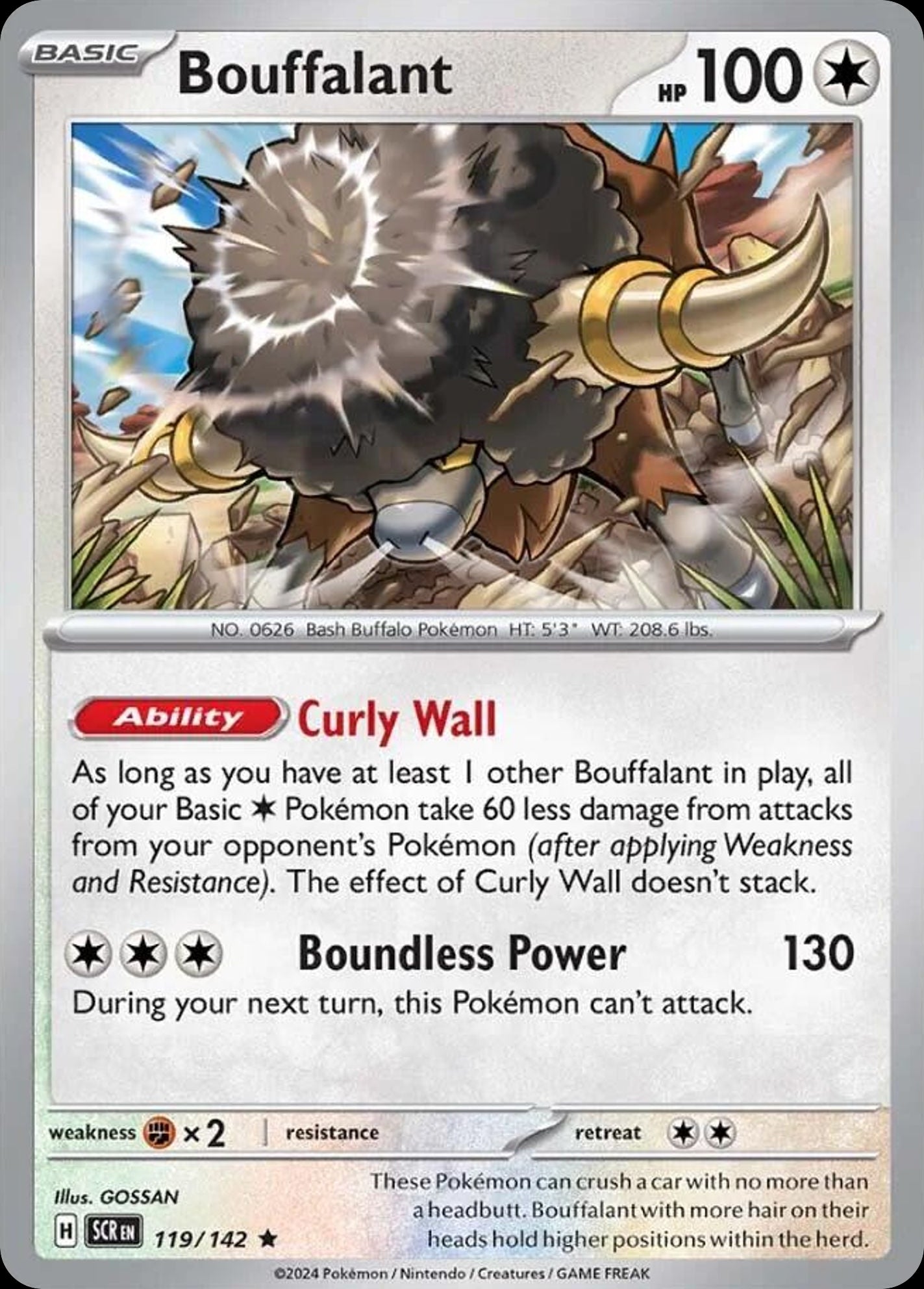 Bouffalant - Stellar Crown