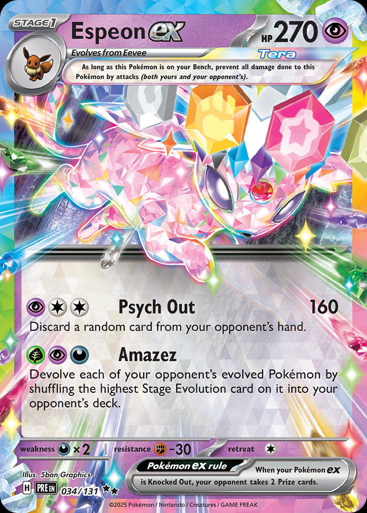 Espeon ex - Prismatic Evolutions