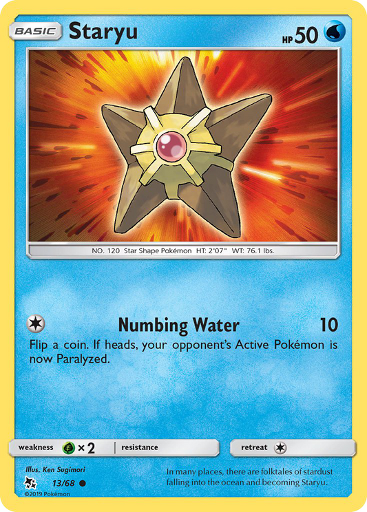 Staryu - Hidden Fates
