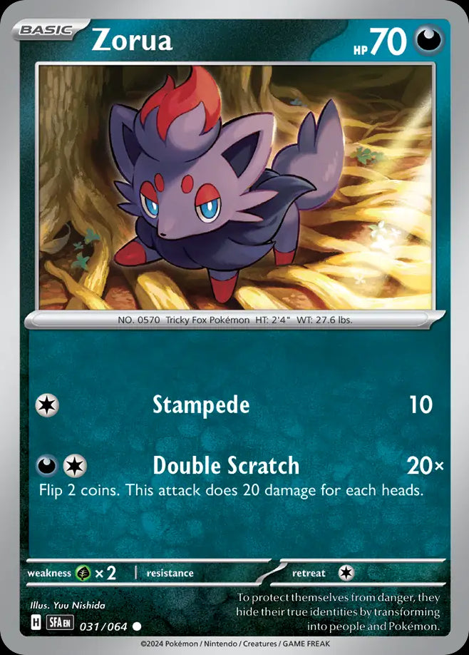 Zorua - Shrouded Fable