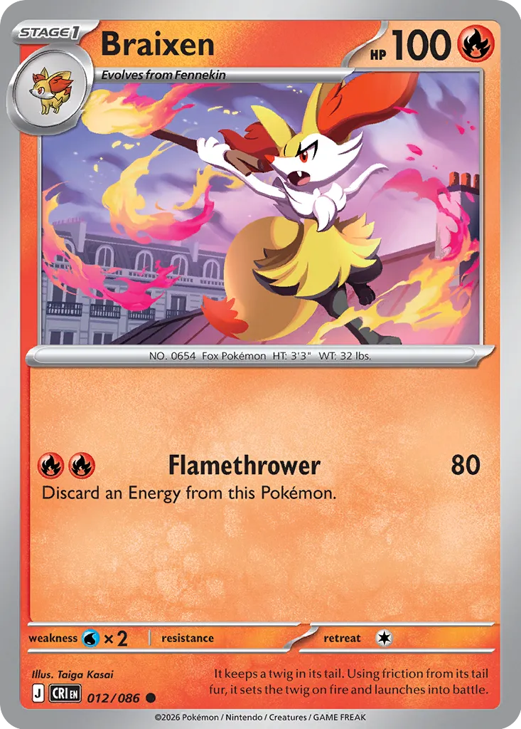 Braixen - Chaos Rising