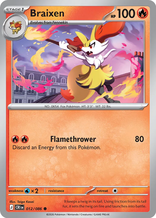 Braixen - Chaos Rising