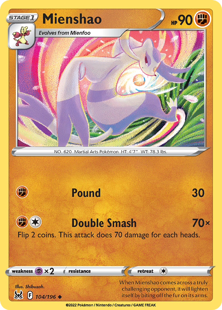 Mienshao - Lost Origin