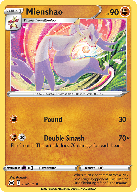 Mienshao - Lost Origin