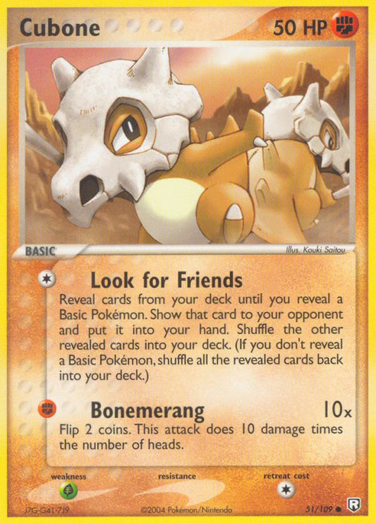Cubone - EX Team Rocket Returns