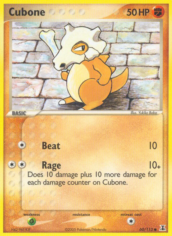 Cubone - EX Delta Species