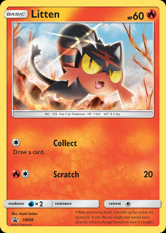 Litten - SM Black Star Promos