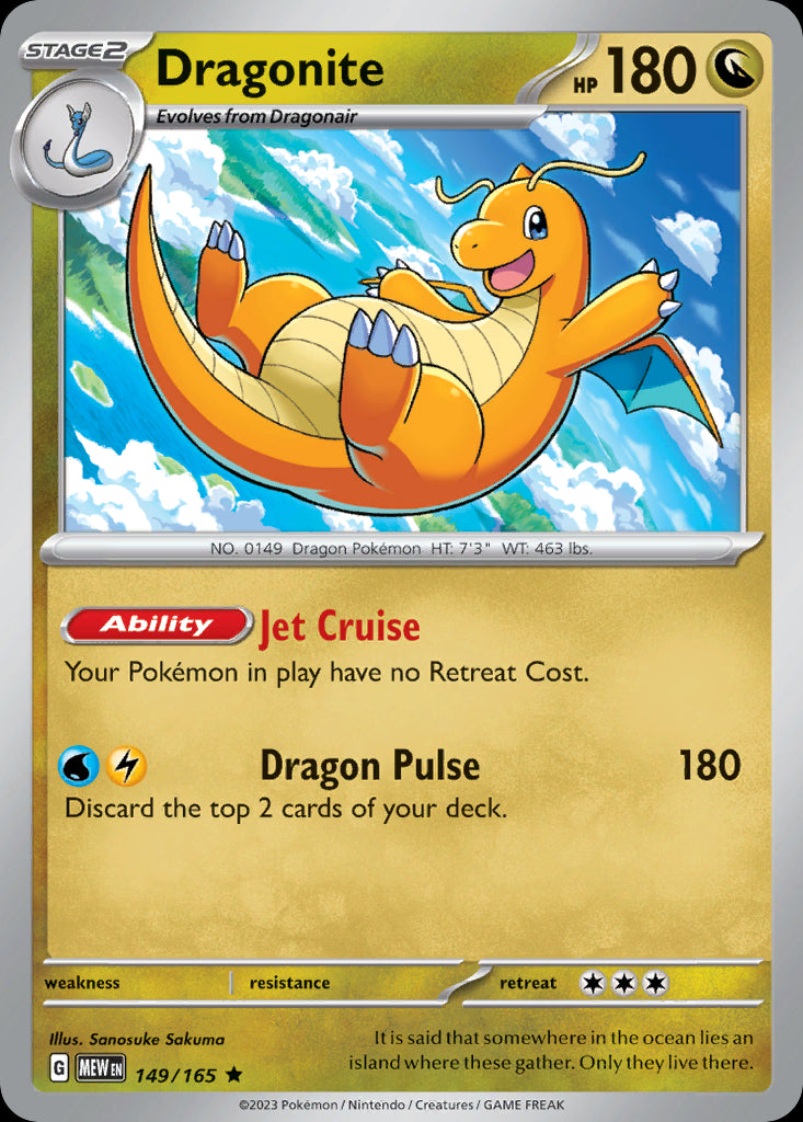 Dragonite - Scarlet & Violet 151