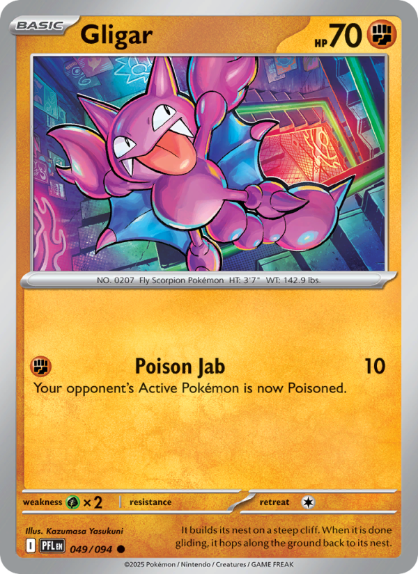 Gligar - Phantasmal Flames