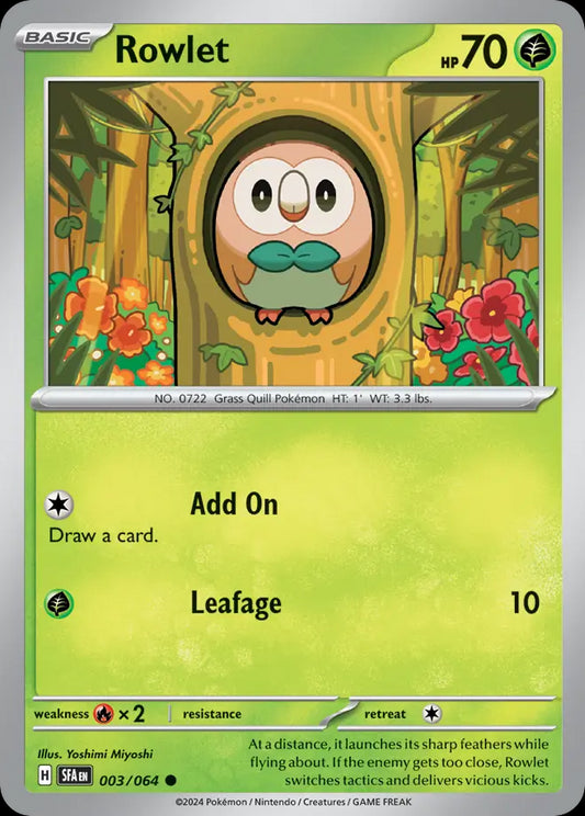 Rowlet - Shrouded Fable