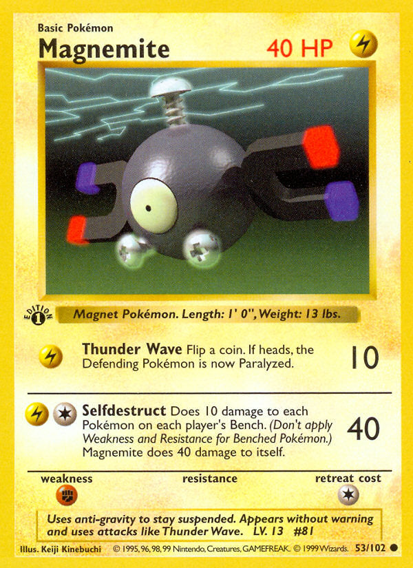 Magnemite - Base Set