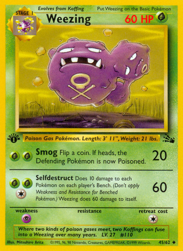 Weezing - Fossil