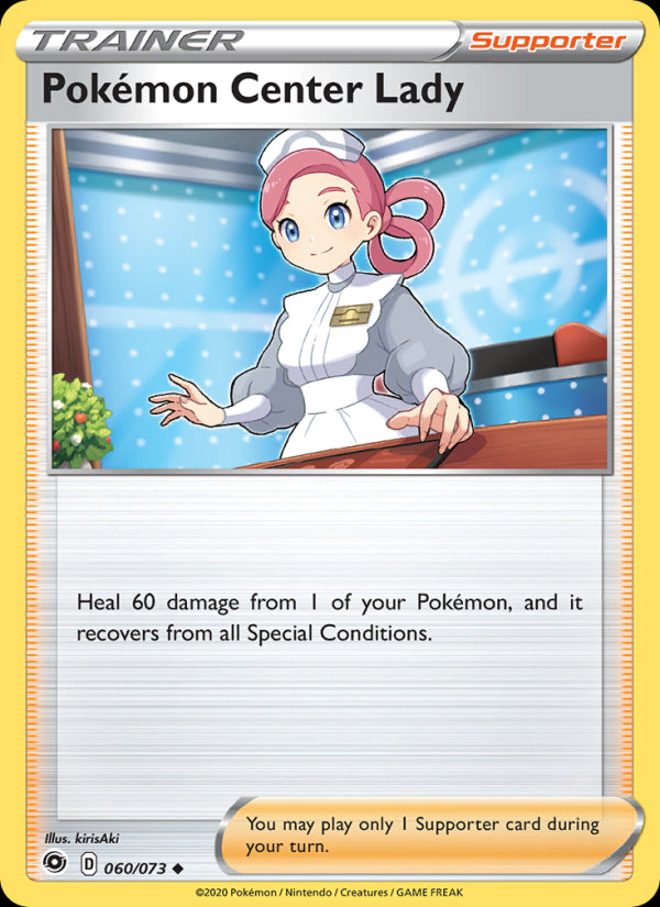 Pokémon Center Lady - Champion's Path