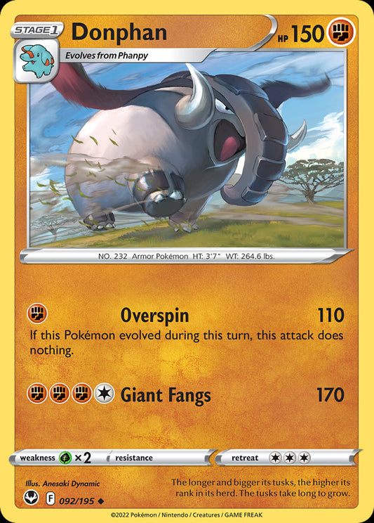 Donphan - Silver Tempest