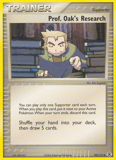 Prof. Oak's Research - EX FireRed & LeafGreen