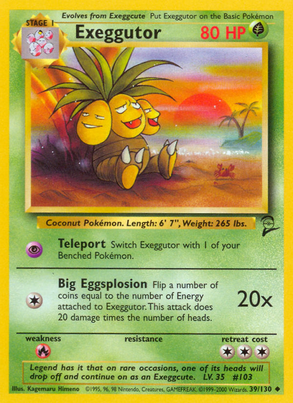 Exeggutor - Base Set 2