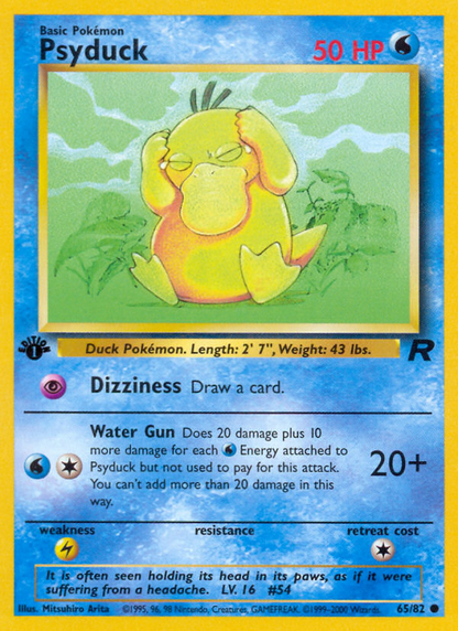 Psyduck - Team Rocket