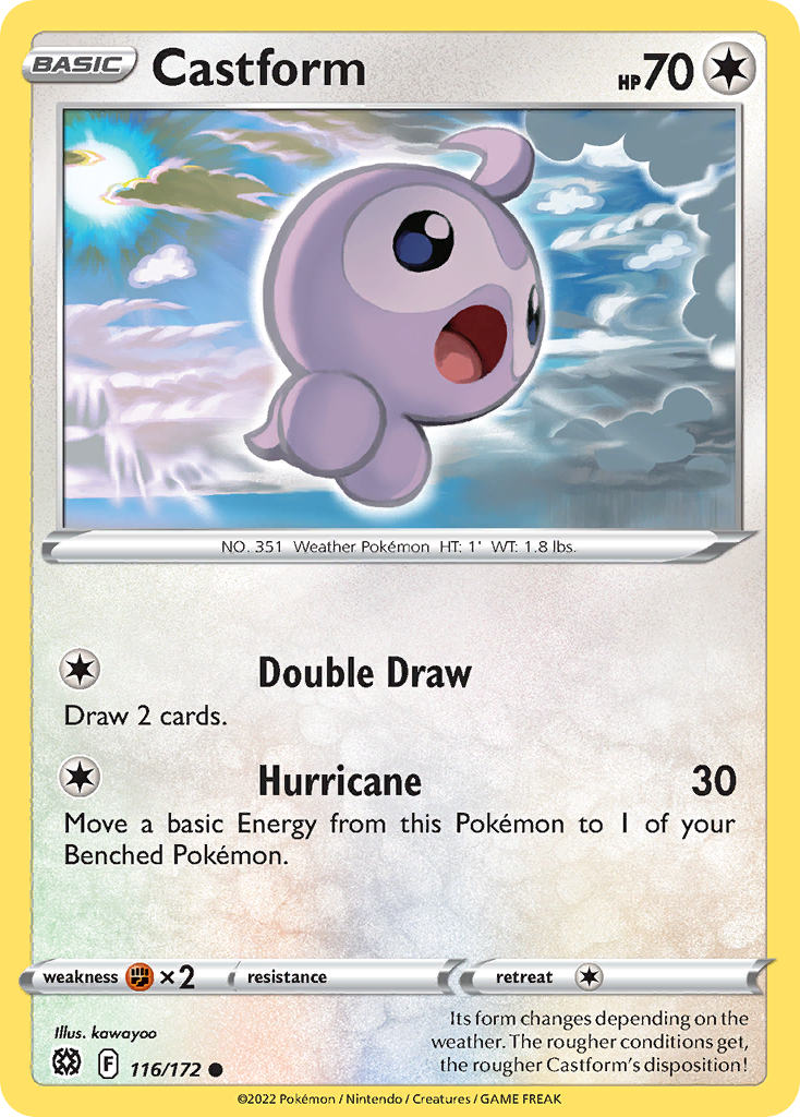Castform - Brilliant Stars