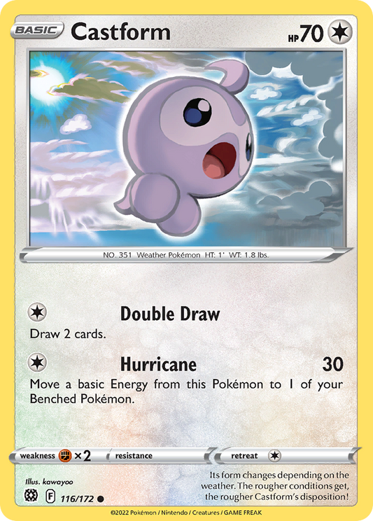 Castform - Brilliant Stars