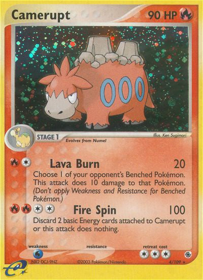 Camerupt - EX Ruby & Sapphire