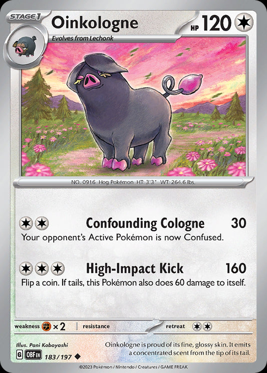 Oinkologne - Obsidian Flames