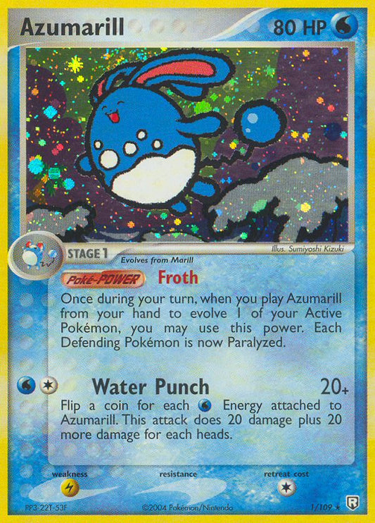 Azumarill - EX Team Rocket Returns