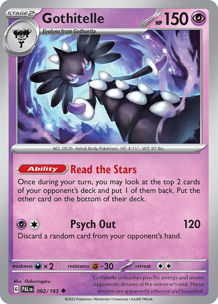 Gothitelle - Paldea Evolved