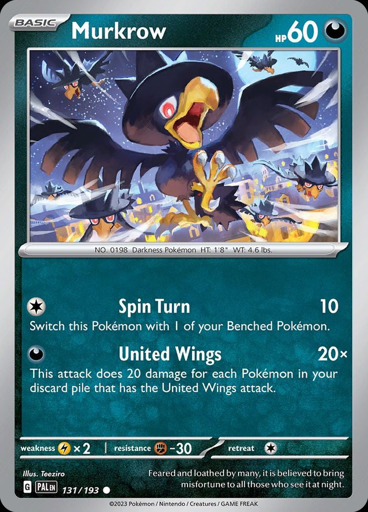 Murkrow - Paldea Evolved