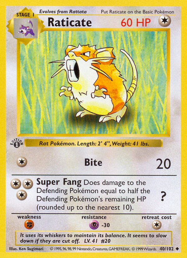Raticate - Base Set