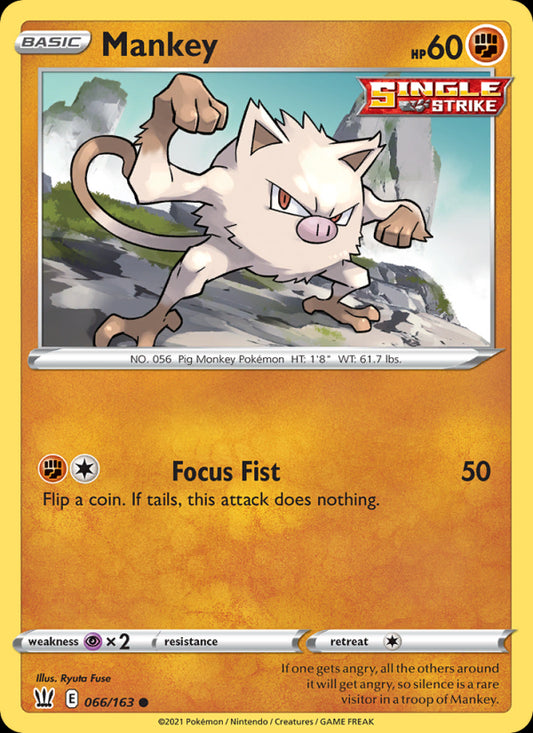 Mankey - Battle Styles