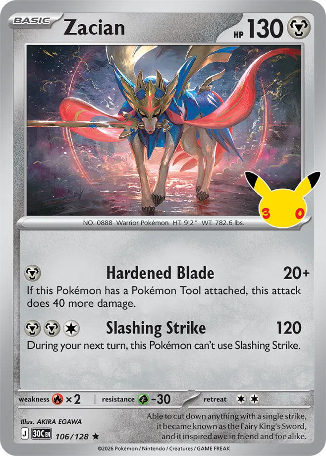 Zacian - 30th Celebration