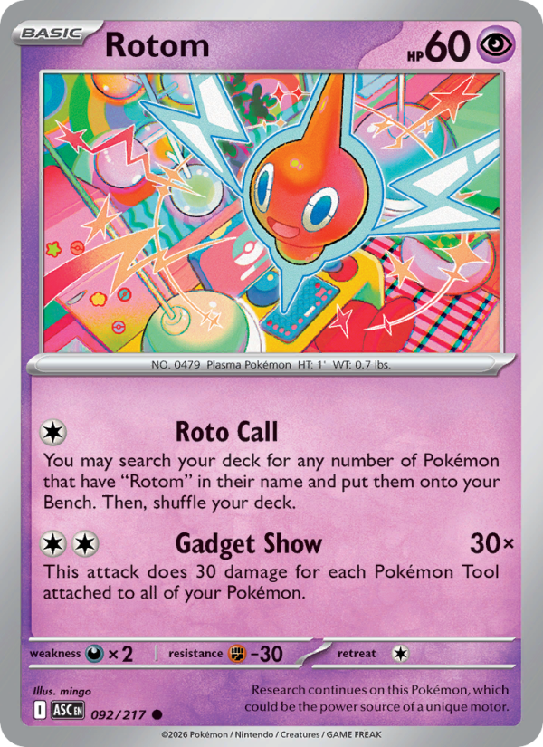 Rotom - Ascended Heroes