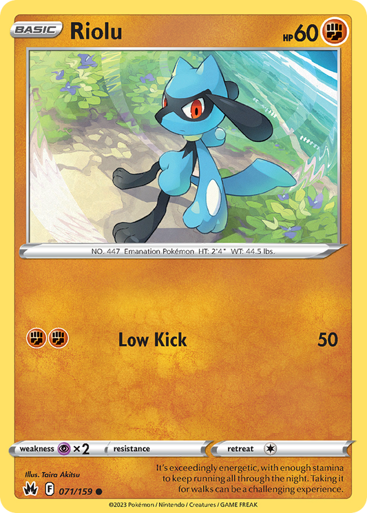 Riolu - Crown Zenith