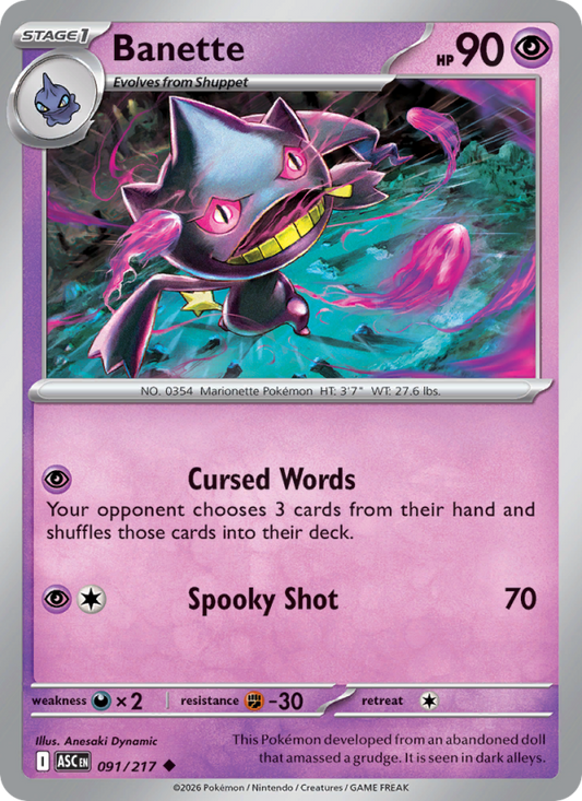 Banette - Ascended Heroes