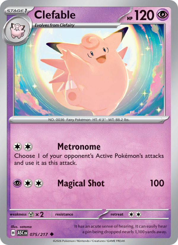 Clefable - Ascended Heroes