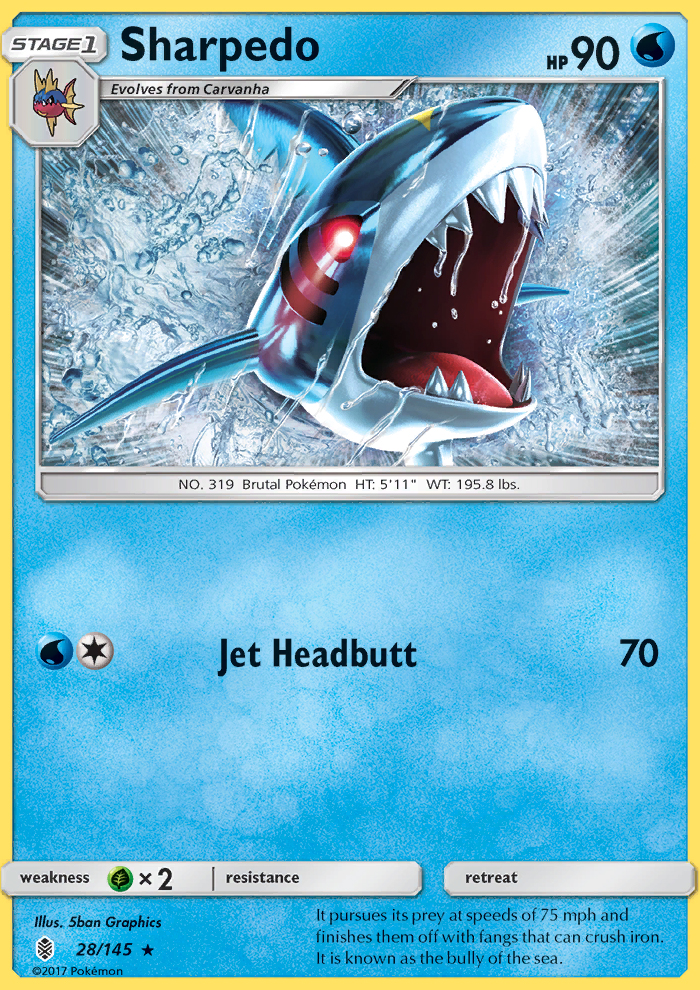 Sharpedo - Guardians Rising
