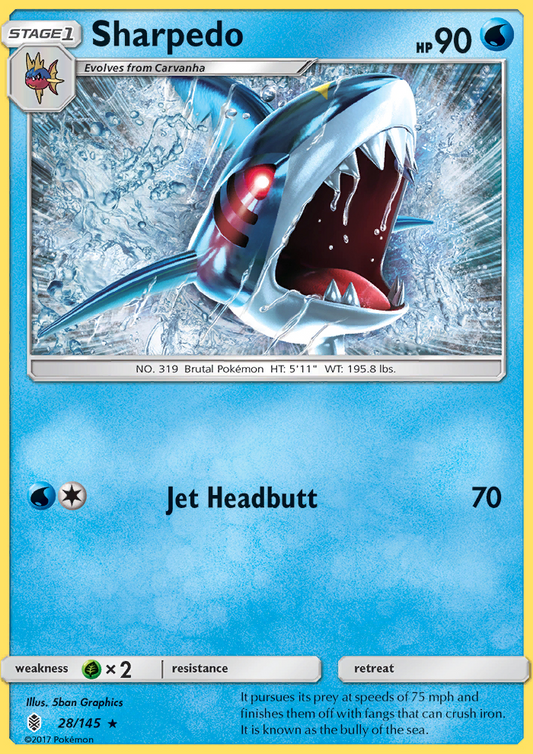 Sharpedo - Guardians Rising