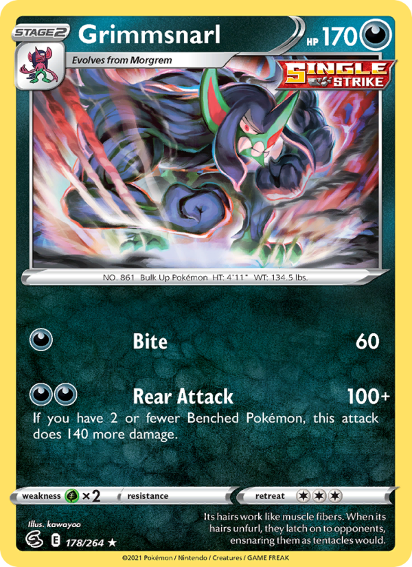 Grimmsnarl - Fusion Strike